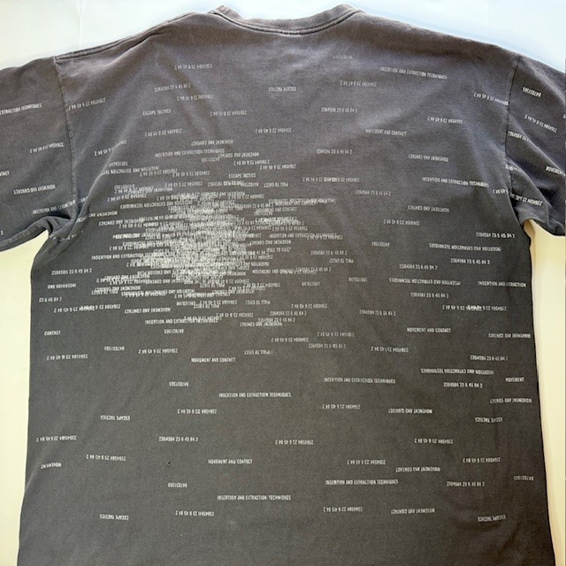 Jordan Jumpman Pull to Eject All-Over Print T-Shirt Size 3XL Charcoal Gray