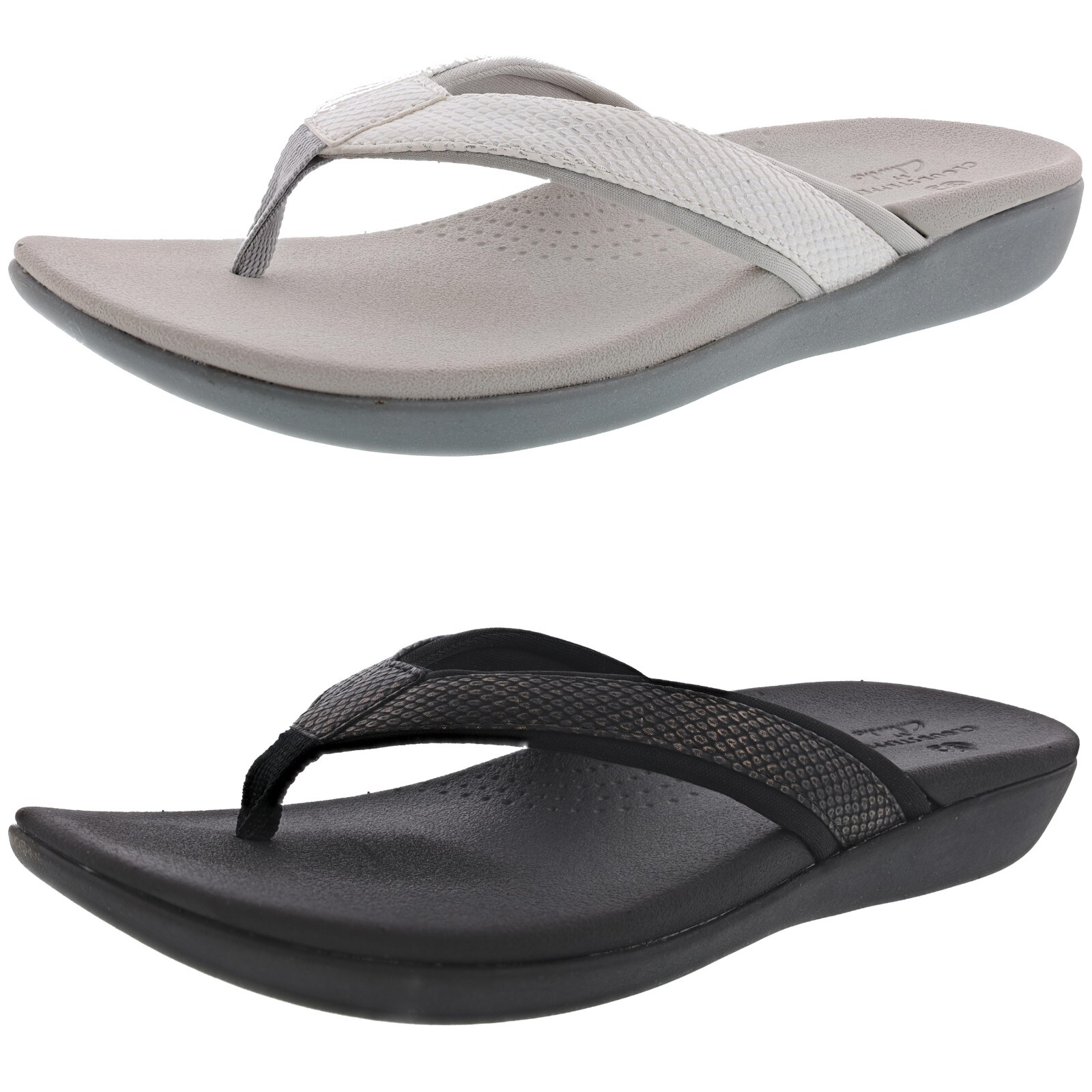 CLARKS WOMEN’S BRIO SOL COMFORT FLIP-FLOPS