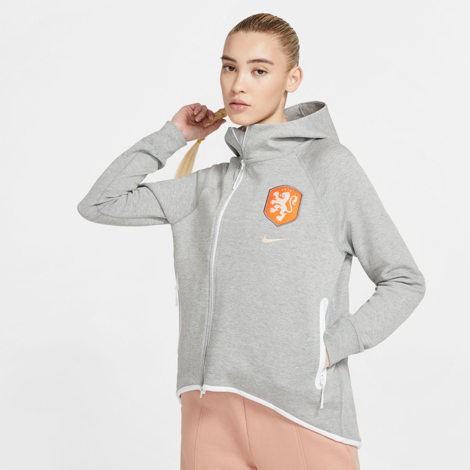 Nike Holland/ Netherlands KNVB Women’s Full Zip Jacket/ Hoodie (Loose Fit)