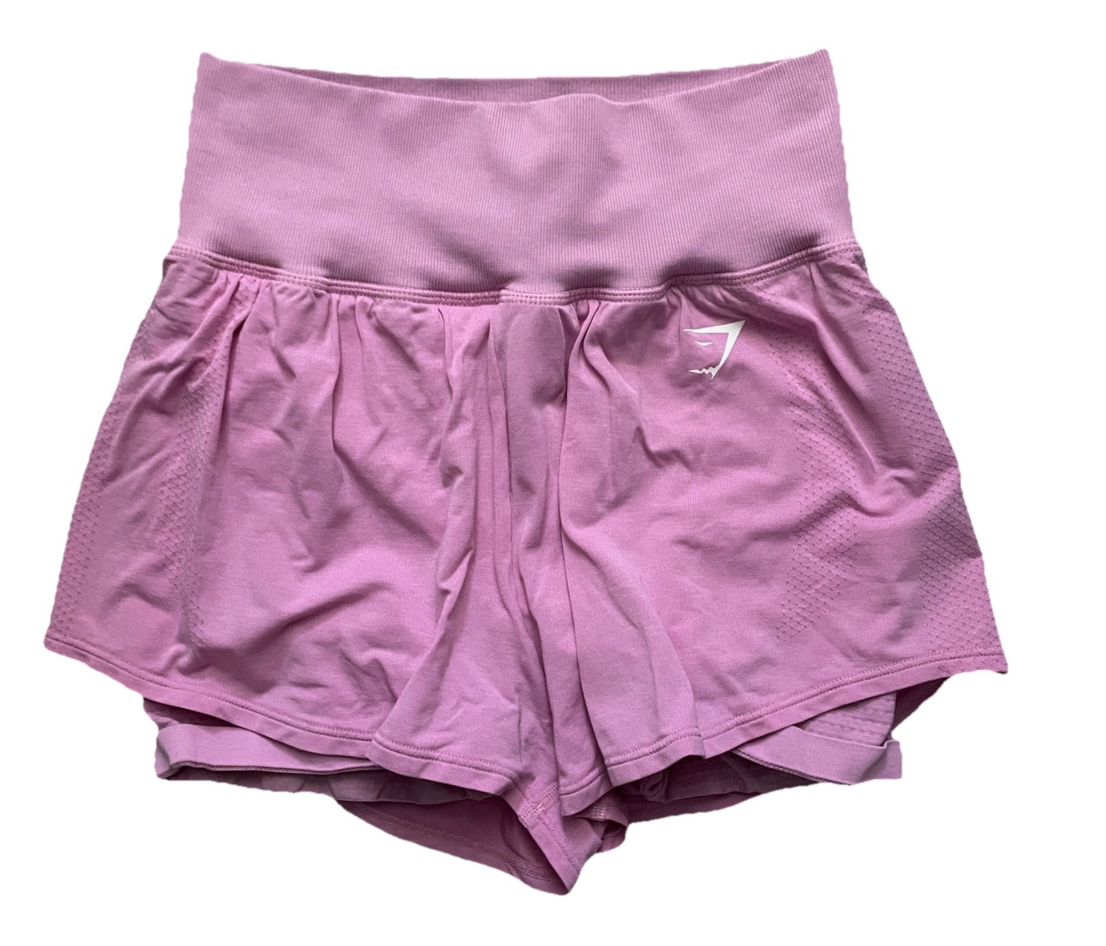 GYMSHARK Vital Seamless 2-in-1 High-Waisted SHORTS Size Small