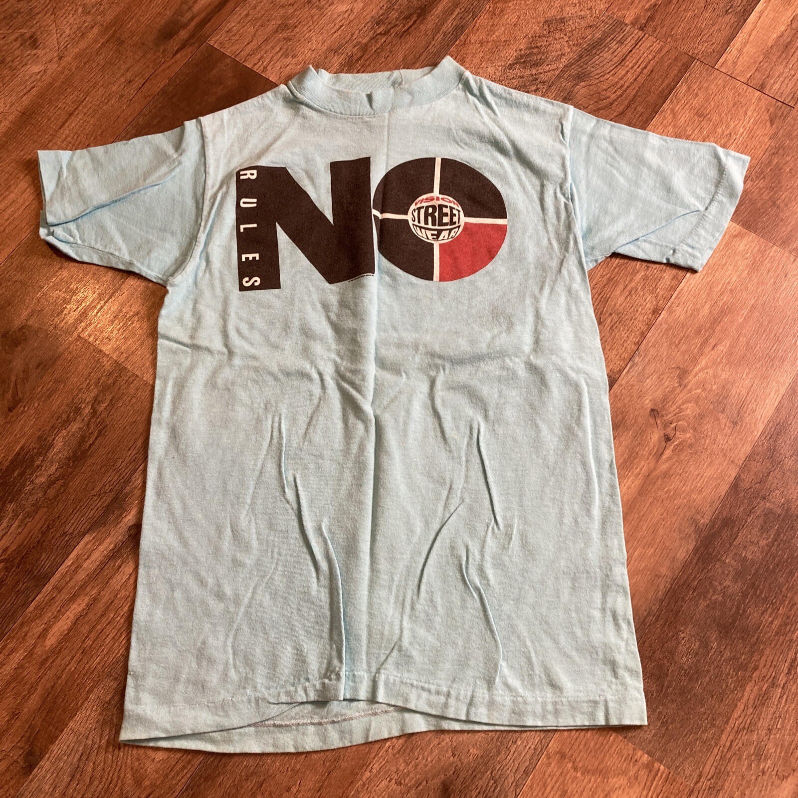 vintage vision street wear shirt Single Stitch Youth Large