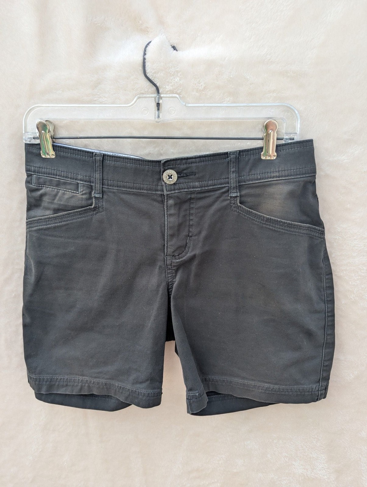 Lee Sinfully Soft Stretch Cotton Chino Shorts with Patterned Waistband