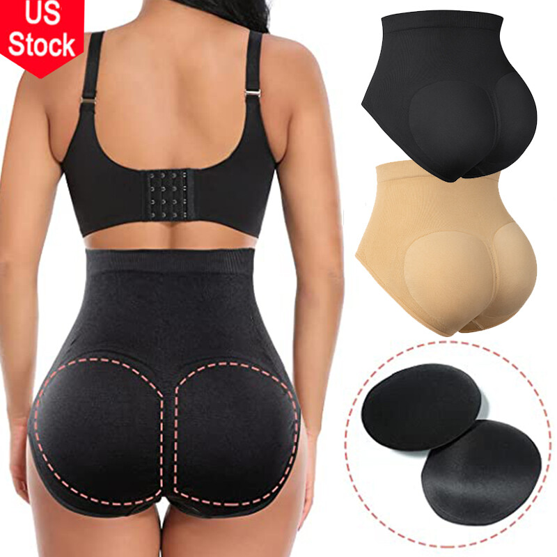 Women’s Padded Booty Shaper Panty Butt Lifter Ass Hip Enhancer Briefs Underwear