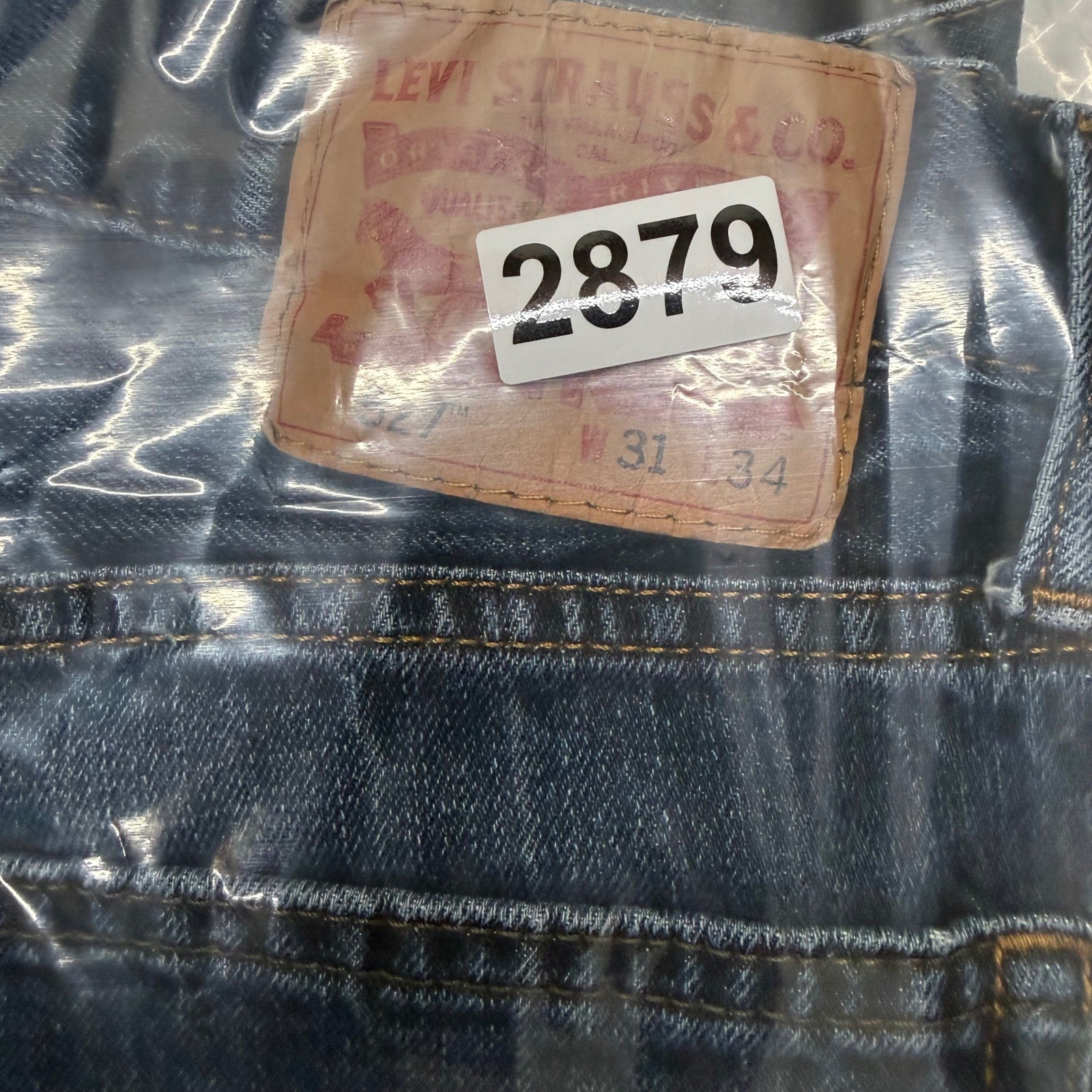 Levi’s 527 Slim Bootcut Jeans Mens 31×34 Blue Denim Medium Wash 100% Cotton