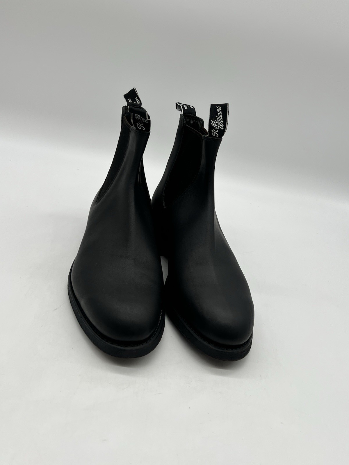 R.M Williams Gardner Men UK Sz 10.5 Sz US 11.5 Black Leather Chelsea Boots Shoes