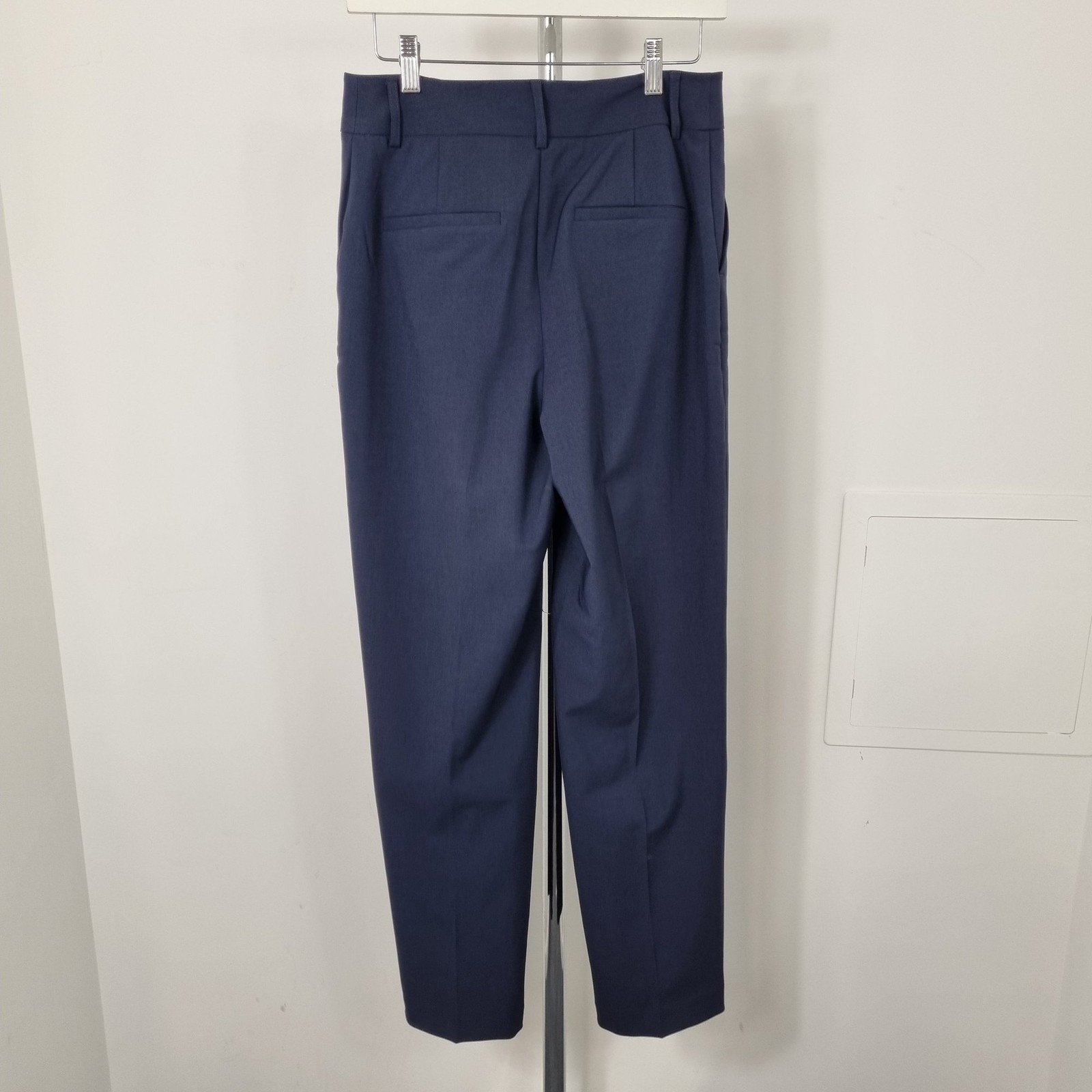 NA-KD Navy Blue Trouser Suit Polyester Blend Size 36