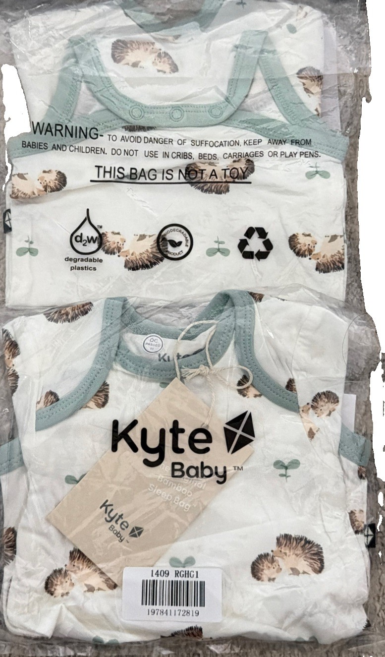 Kyte Baby Body Suite 0-3M (2 Pack )