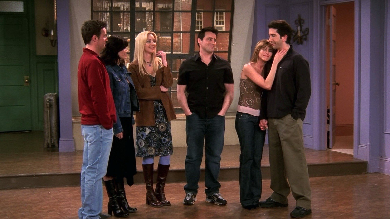 Brown & Pink Cami ASO Rachel Green in Friends Finale CHECK DESCRIPTION