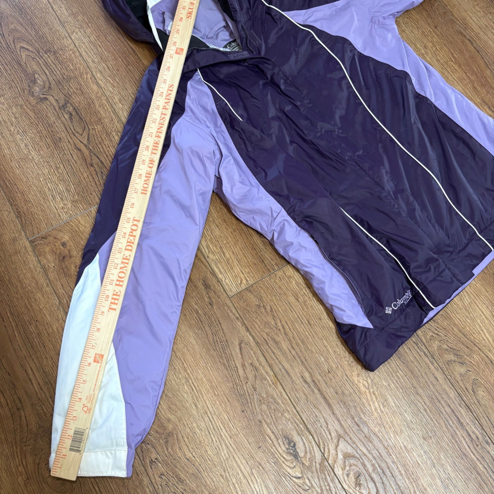 Columbia XCO Storm Dry Interchange 2 in 1 Jacket Purple Womens M Ski Snow Coat