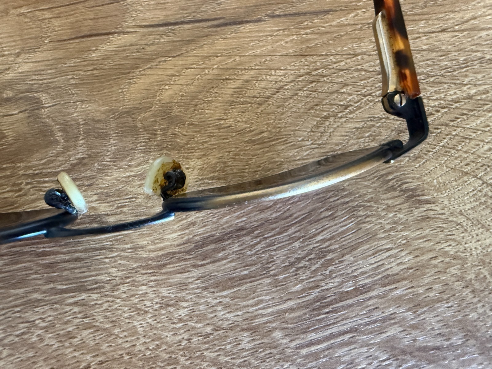 Vintage REVO Model 1112 Sunglasses Scratches on Frame and Lenses