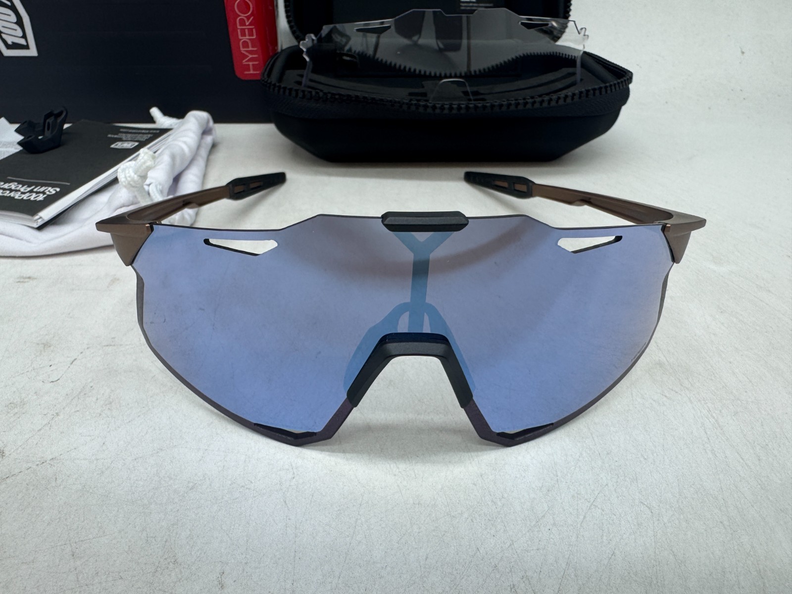 100% Hypercraft Sport Performance Frameless Sunglasses Scratch Resistant Uv400