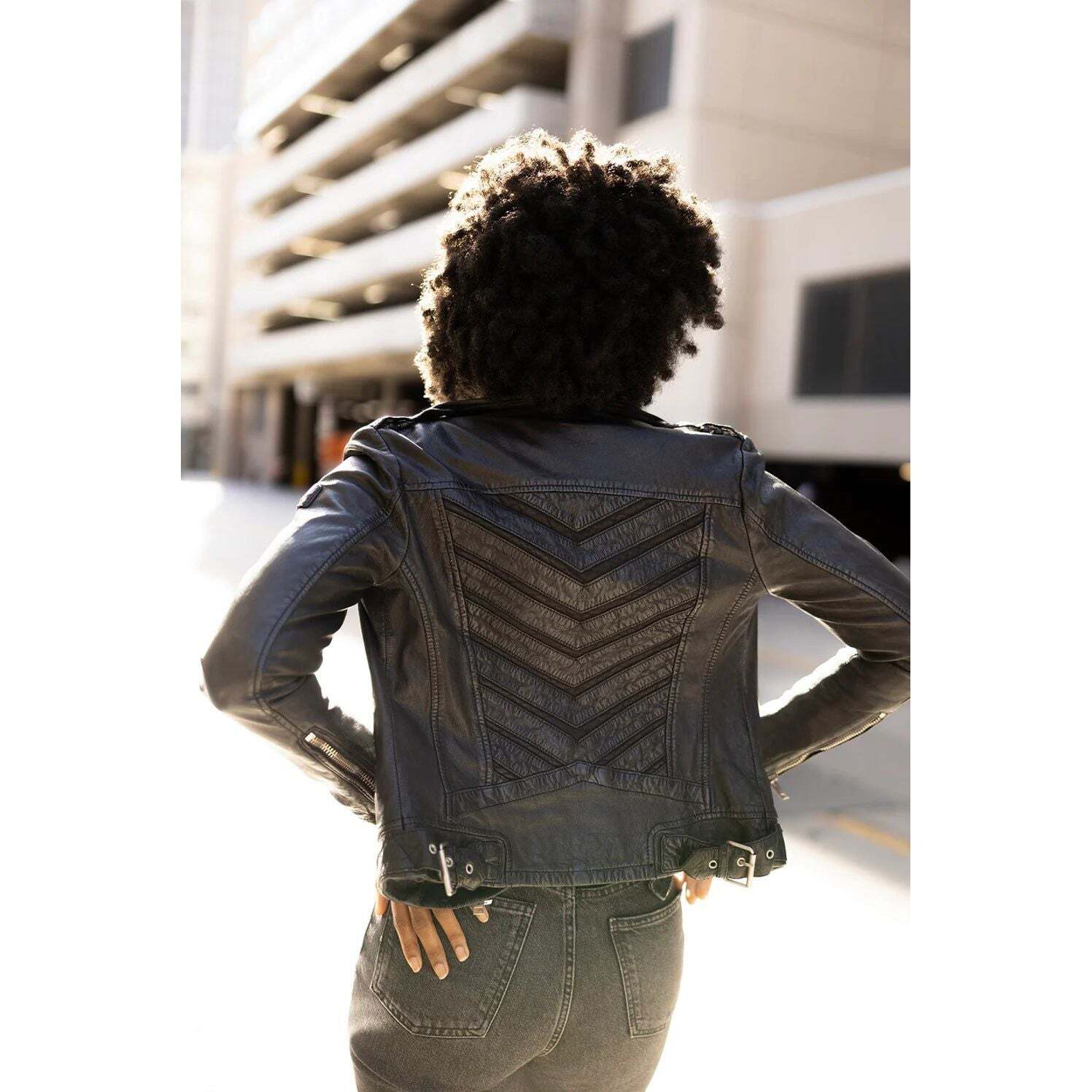 Mauritius Women’s Narin Moto Leather Jacket