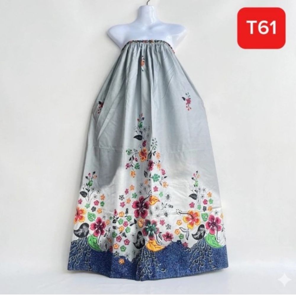 Thai Batik Sarong Long Skirt Shower Lady’s Wear Shower 2 Pcs./Set Stitched Women