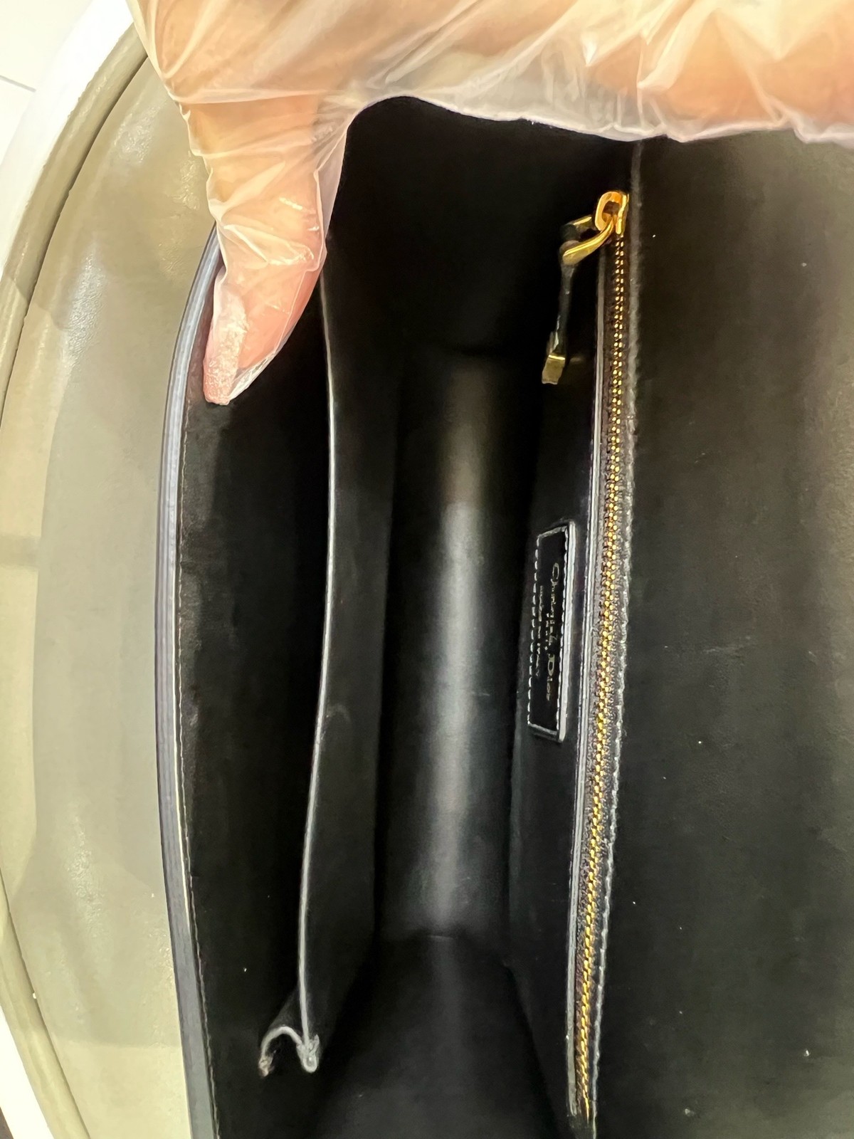 Dior Pre-Owned Authentic Crossbody Bag Black 24*17cm Free Tracked Shipping