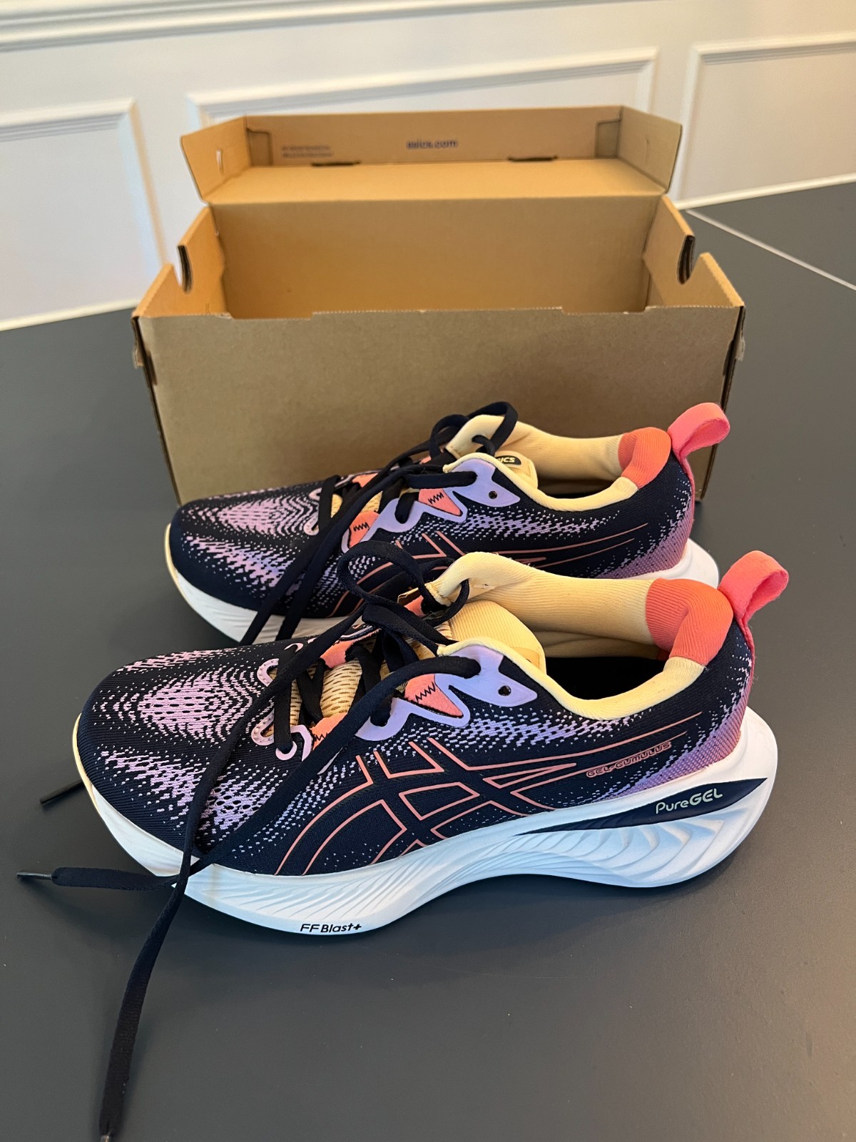 ASICS® GEL-Cumulus 25 Midnight Papaya 1012B441.400 US Women’s Size 6 New Running