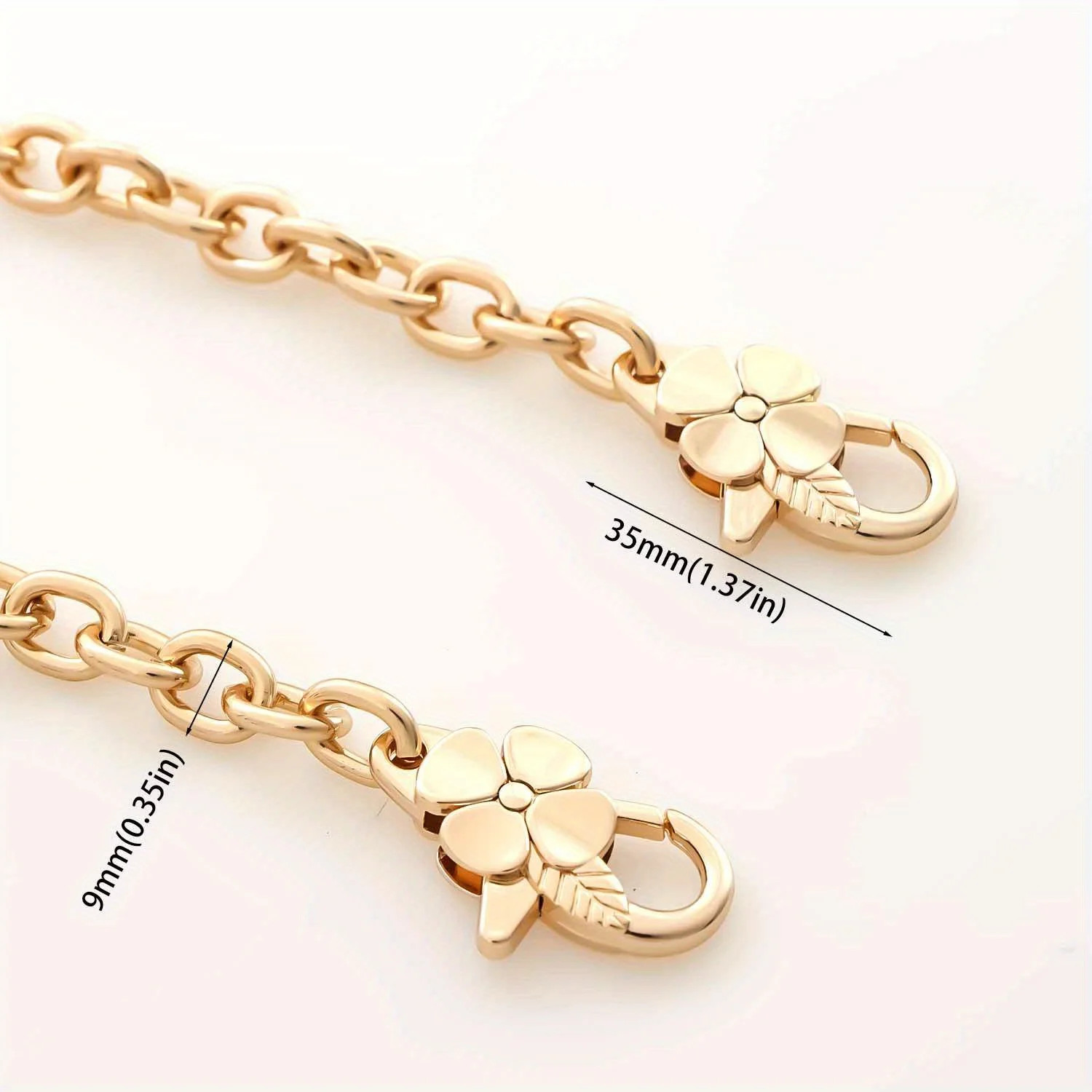 Purse Chain Strap Cross Body Chain Strap Replacement Chain for Handbag Bag Purse