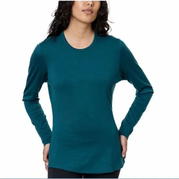 Seg’ments Ladies’ 100% Merino Wool Long Sleeve Top Size-XS
