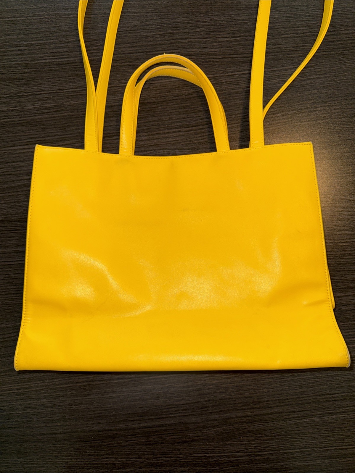 Telfar Medium Shopping Bag In Mustard Yellow