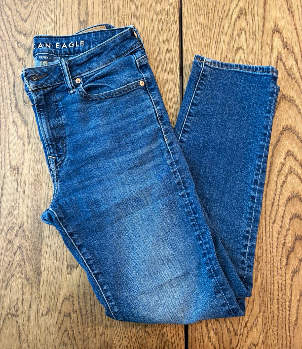 American Eagle Outfitters AirFlex+ Men’s Slim Straight Blue Jeans 30×30