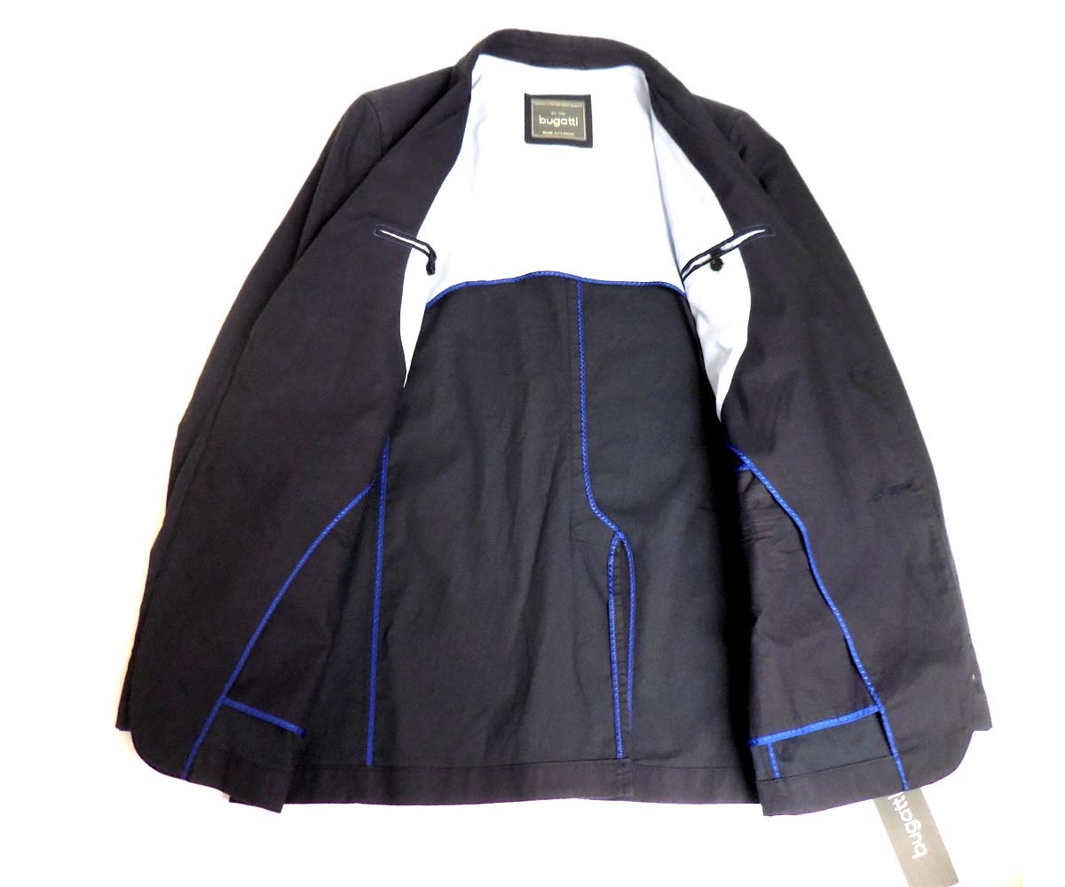 Bugatti Mens Blazer Navy Spring Jacket Long Sizes US 38-48 L / EU 98-118