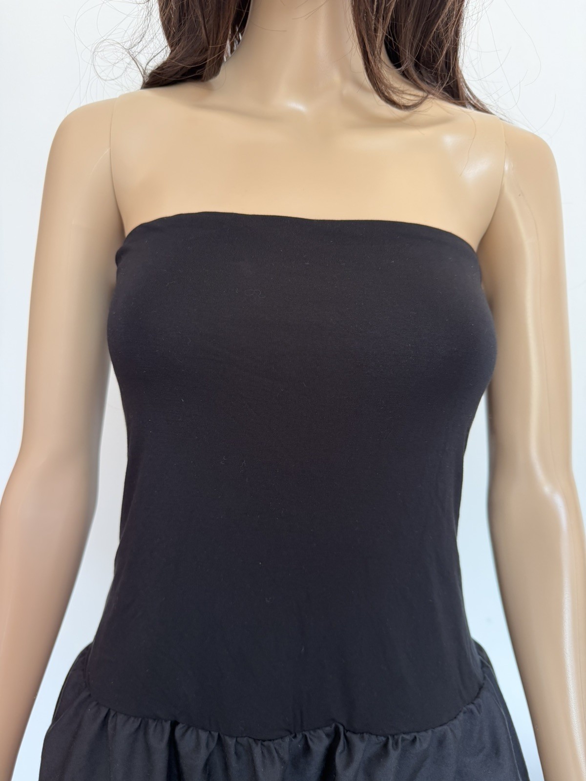 Urban Outfitters Kimchi Blue Bandeau Bubble Mini Dress – Black Size XL RRP: £29