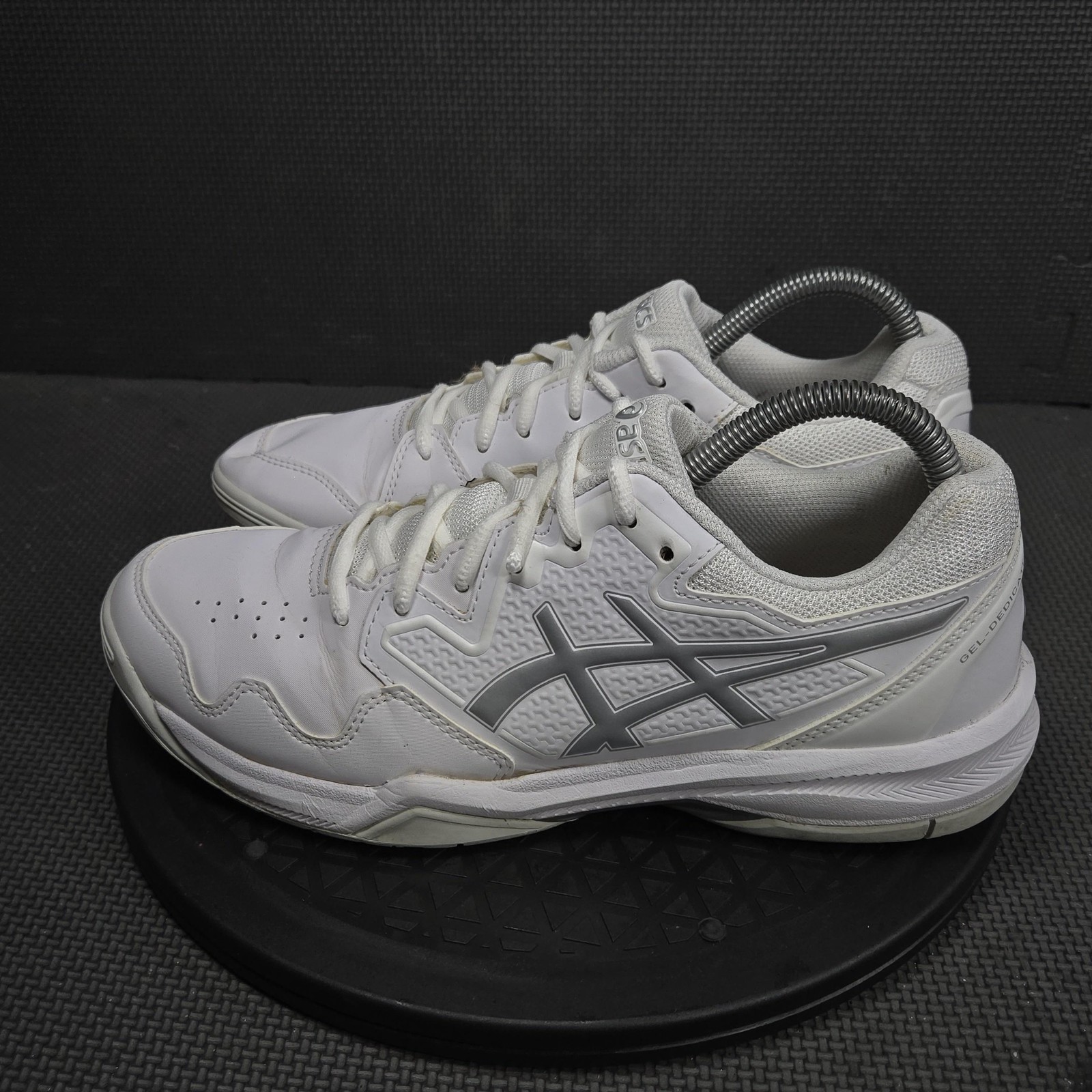 ASICS GEL-Dedicate 7 Shoes Womens Size 8.5 White Mesh Tennis Sneakers 1042A167