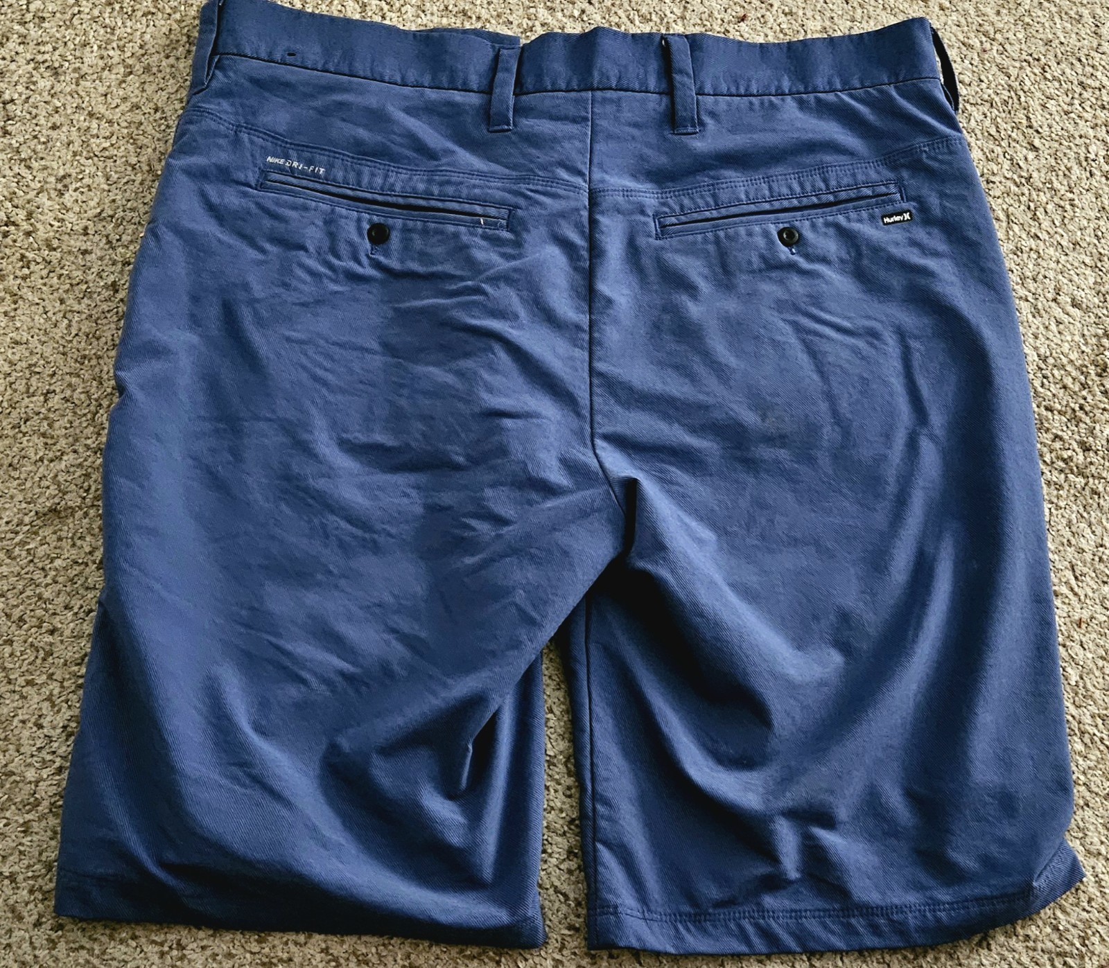 Hurley Men’s Shorts Flat front chinos size 31