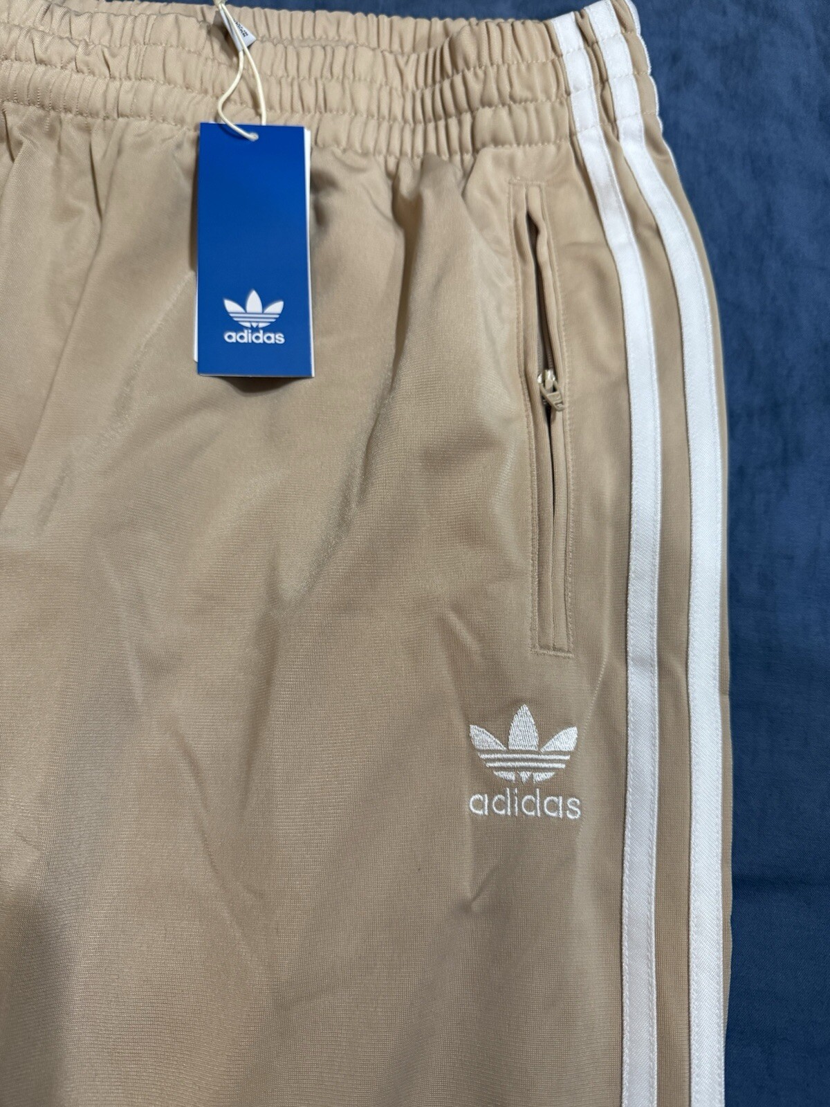 ADIDAS Originals Firebird Mens Tracksuit Jacket & Pants Set Magic Beige Size M,L