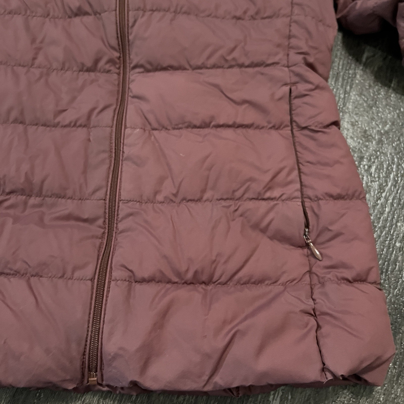 UNIQLO Ultra Light Down Jacket Women Japan XS / US XXS Mauve Nylon