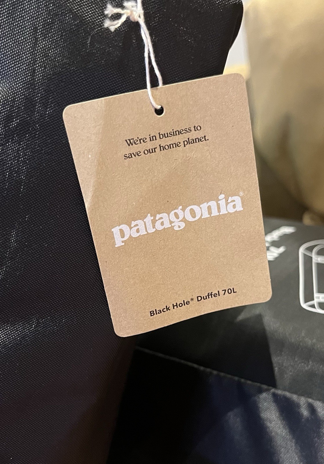 NWOT Patagonia Black Hole Duffel 70L – Black w/Black No tags!! Brand New