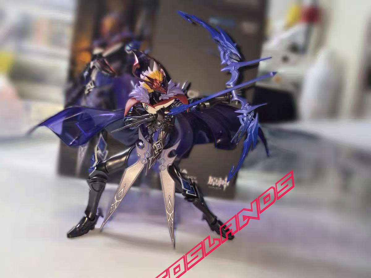 17cm Official Genshin Impact Demon Lord’s Armor Tartaglia Figure Anime Model Toy