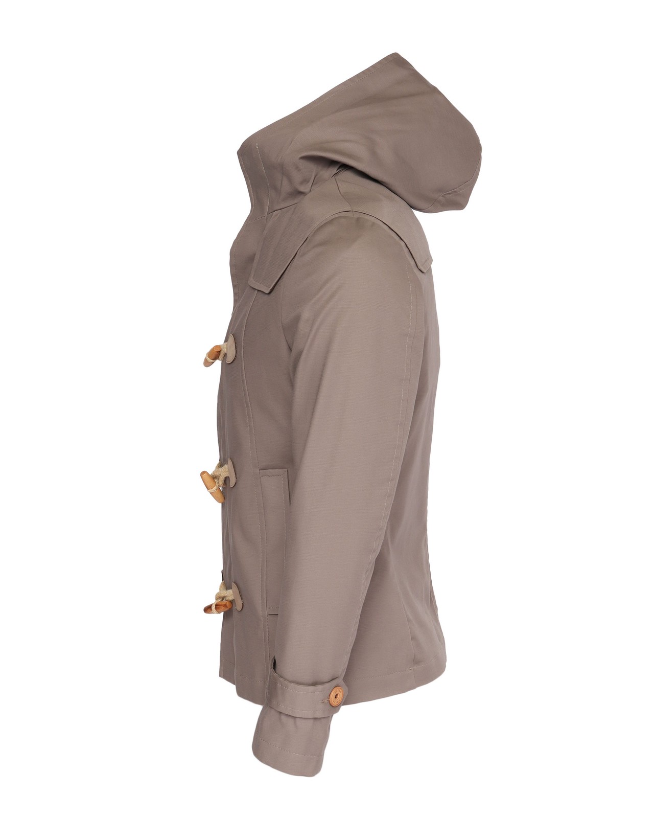 NWT EZZELINO JACKET Montgomery dove-grey cotton stretch luxury Italy 44 2XS