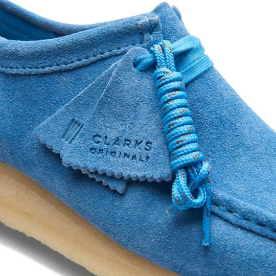 Clarks Wallabee – 26170534 – Bright Blue – Adults