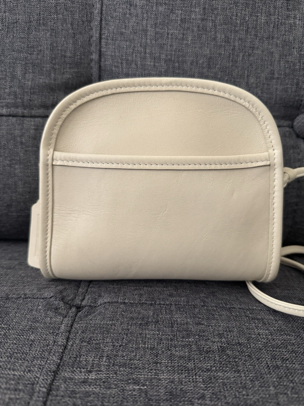 Vintage Coach Abbie Bone Leather Crossbody 9017