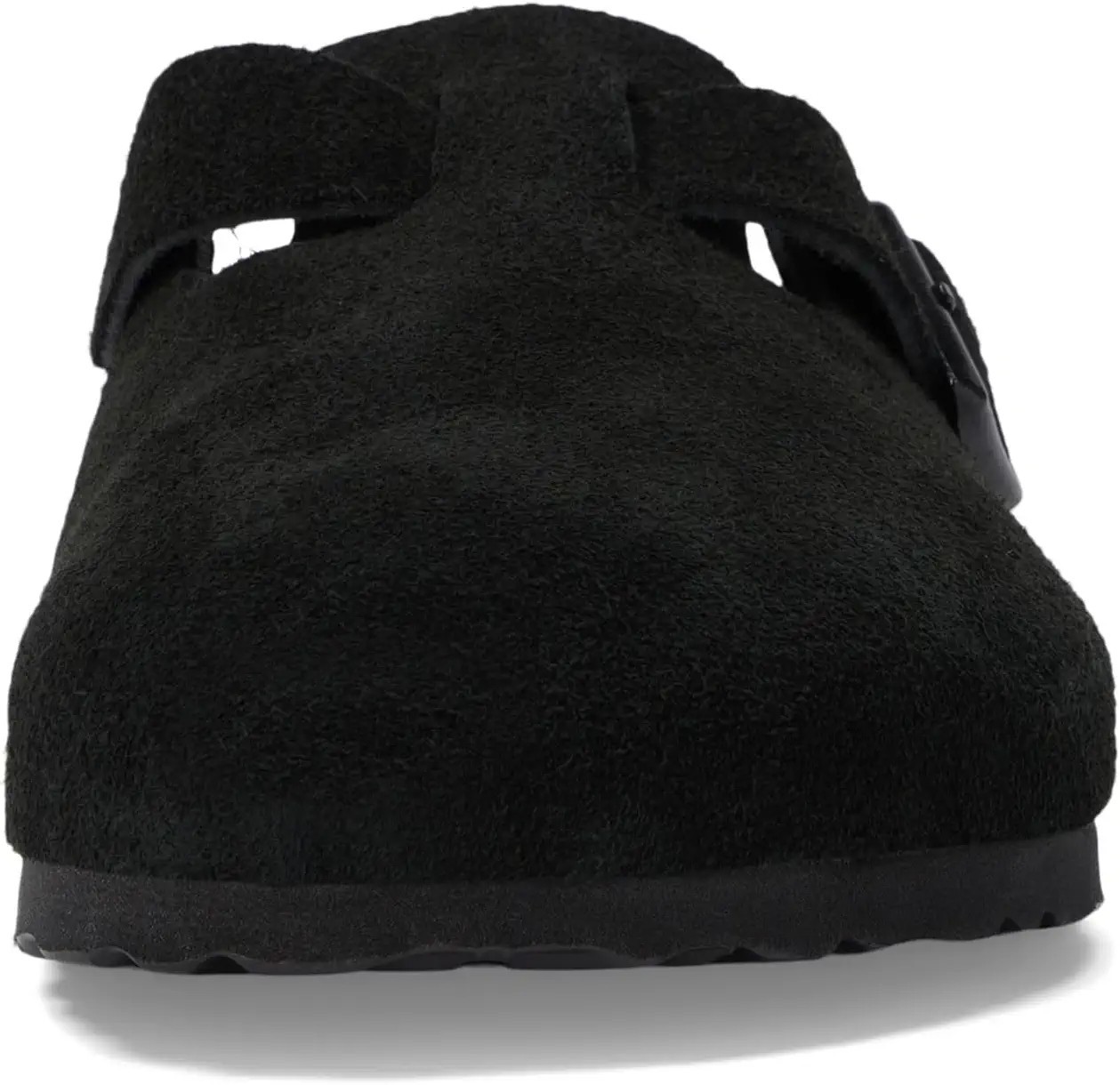 Birkenstock Boston Black Suede Leather Clog Shoes Narrow/Wide EU 37-45 Unisex