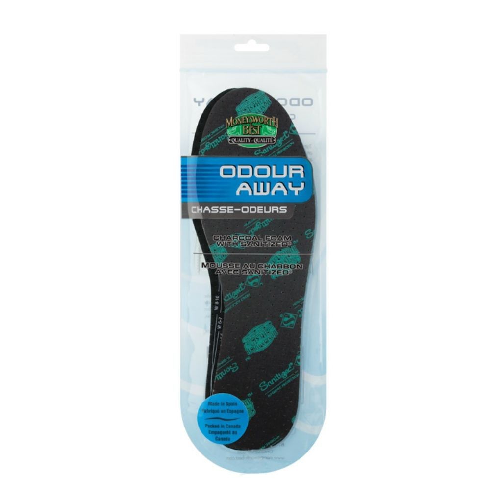 Moneysworth And Best Odour Away Charcoal Foam Insole