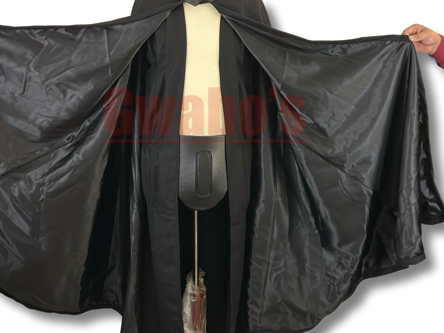 Darth Vader Inspired Cosplay Cape & Tunic Set Real Wool Made to Measure Costume