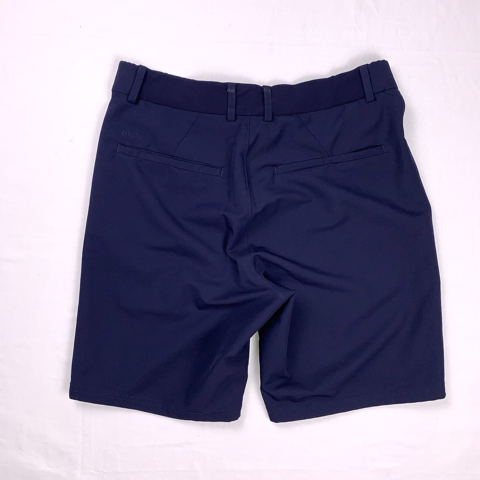 UNRL Shorts Mens Medium Navy Stratford Stretch Performance Casual Golfing