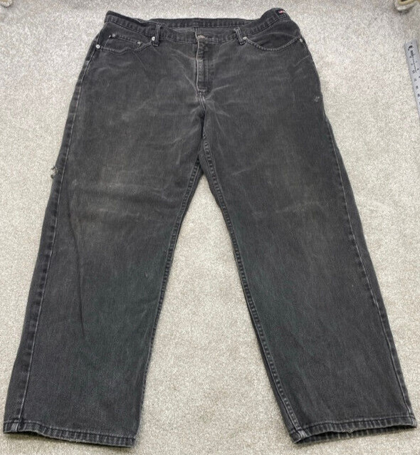 Polo Jeans Ralph Lauren Jeans Mens 38×30 Black Denim Classic Straight Leg 4585
