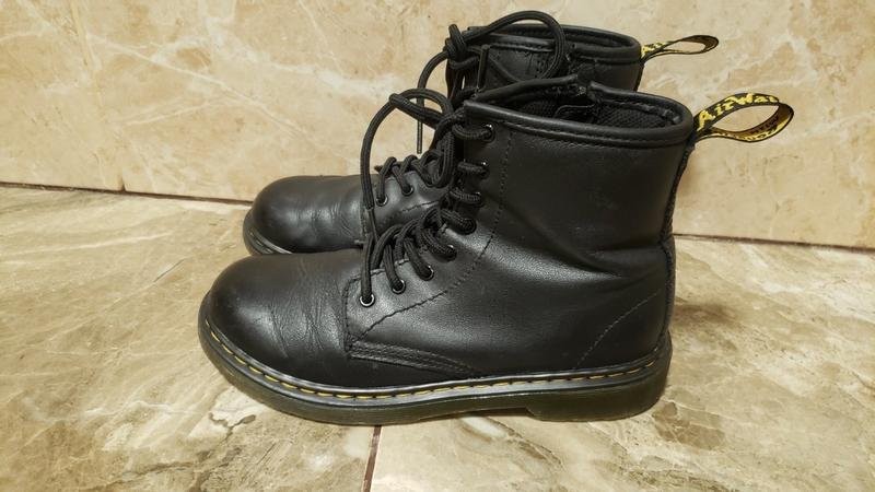 Women Dr. Martens Boots Black Leather 36 #3KFT