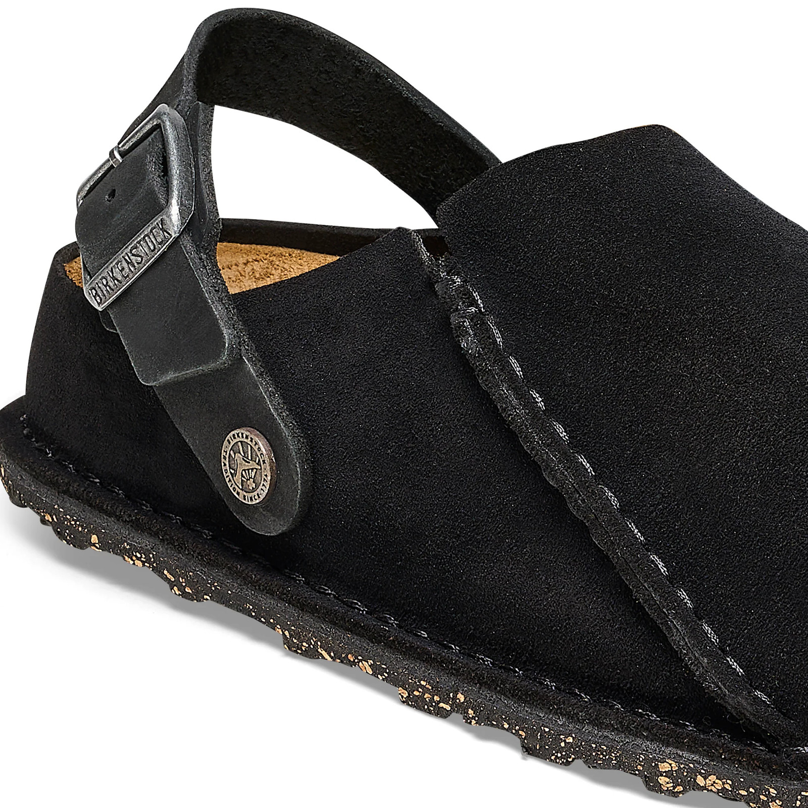 BIRKENSTOCK LUTRY PREMIUM SUEDE SUEDE LEATHER UNISEX CLOGS