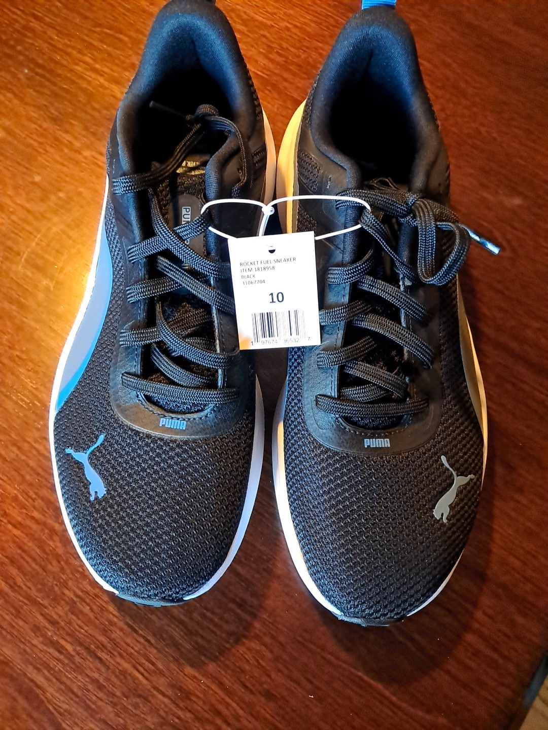 NWT PUMA Men’s Rocket Fuel Sneaker Mesh Upper Fused Synthetic Overlays Size 10