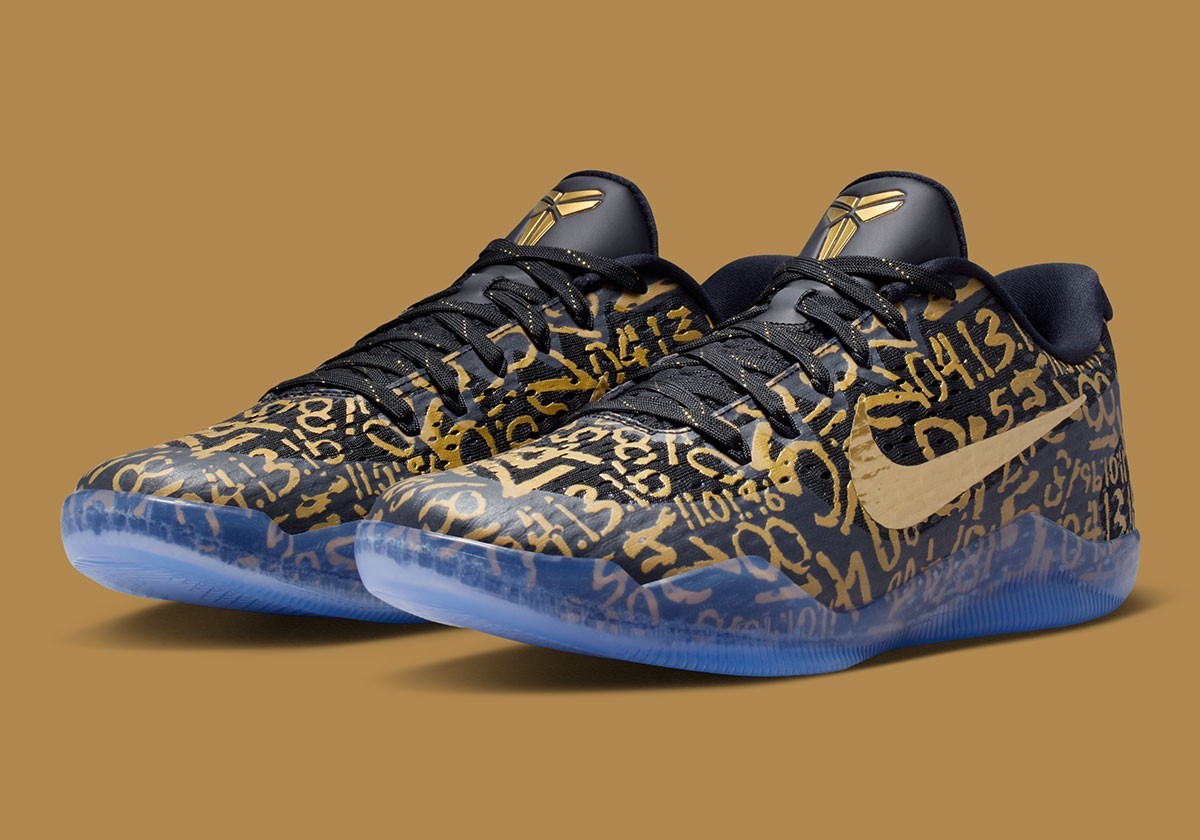 Nike Kobe 11 Protro Mamba Day Men’s Black & Gold Sports Sneaker IU4902-900