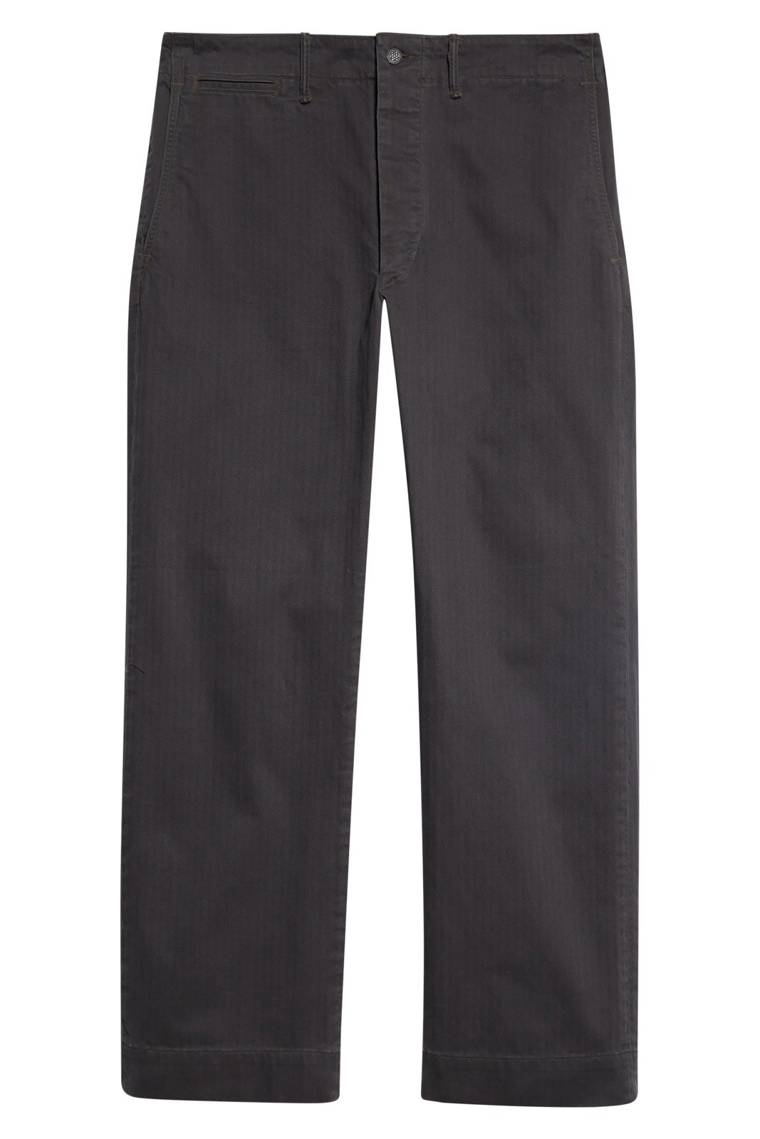 RRL Ralph Lauren Herringbone Twill Field Washed Black 38×32 actually 40×31