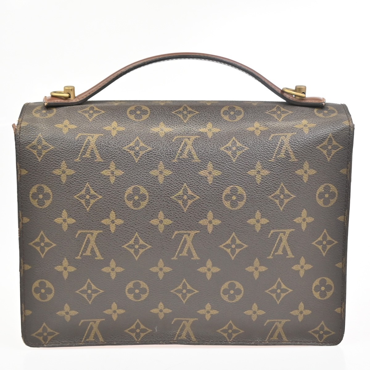 LOUIS VUITTON Monceau 28 2Way Shoulder Hand Bag Monogram Leather M51185 31PA170