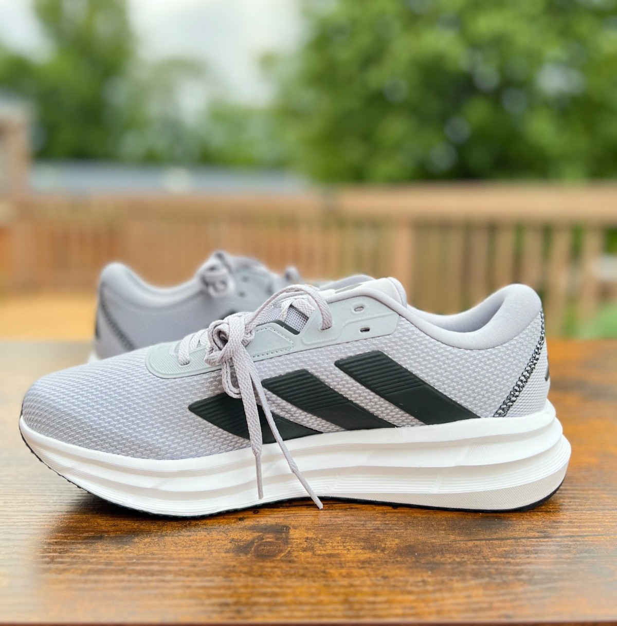 Adidas Galaxy 7 Halo Silver Carbon Men’s Size 11 Running Shoes ID8754