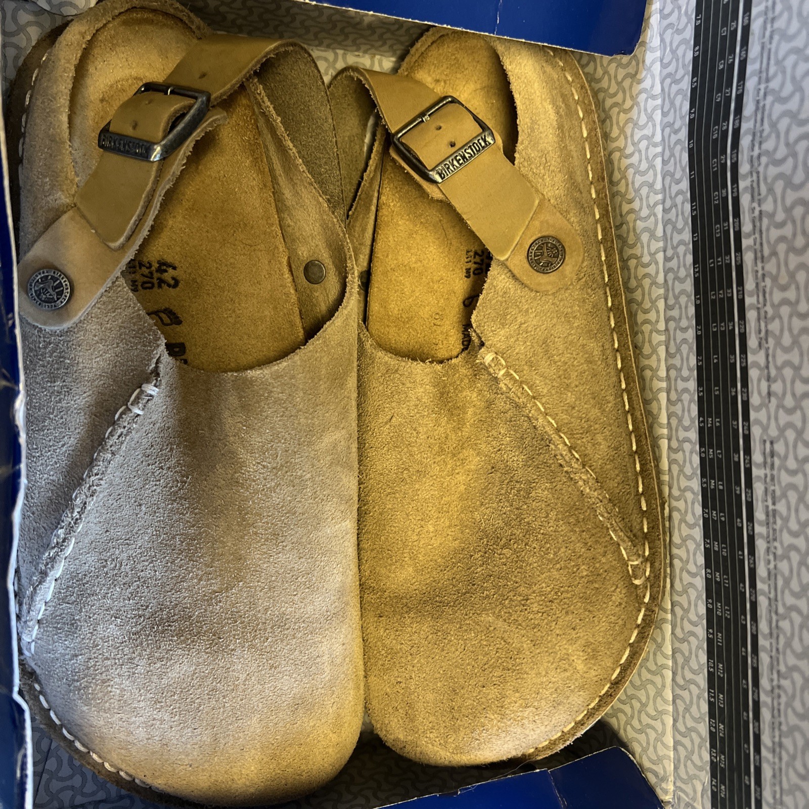 UNISEX BIRKENSTOCK LUTRY PREMIUM SUEDE SUEDE LEATHER (REGULAR ) EUR 42 M9 W11