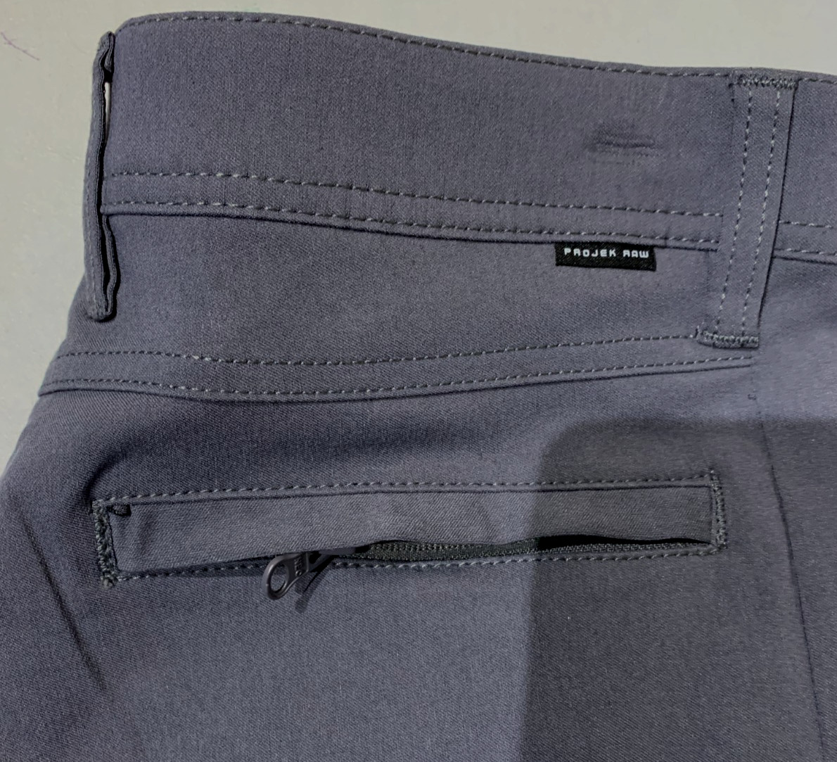 NWT PROJEK RAW Men’s bungee flex Classic Fit Comfort Waistband Grey All Size