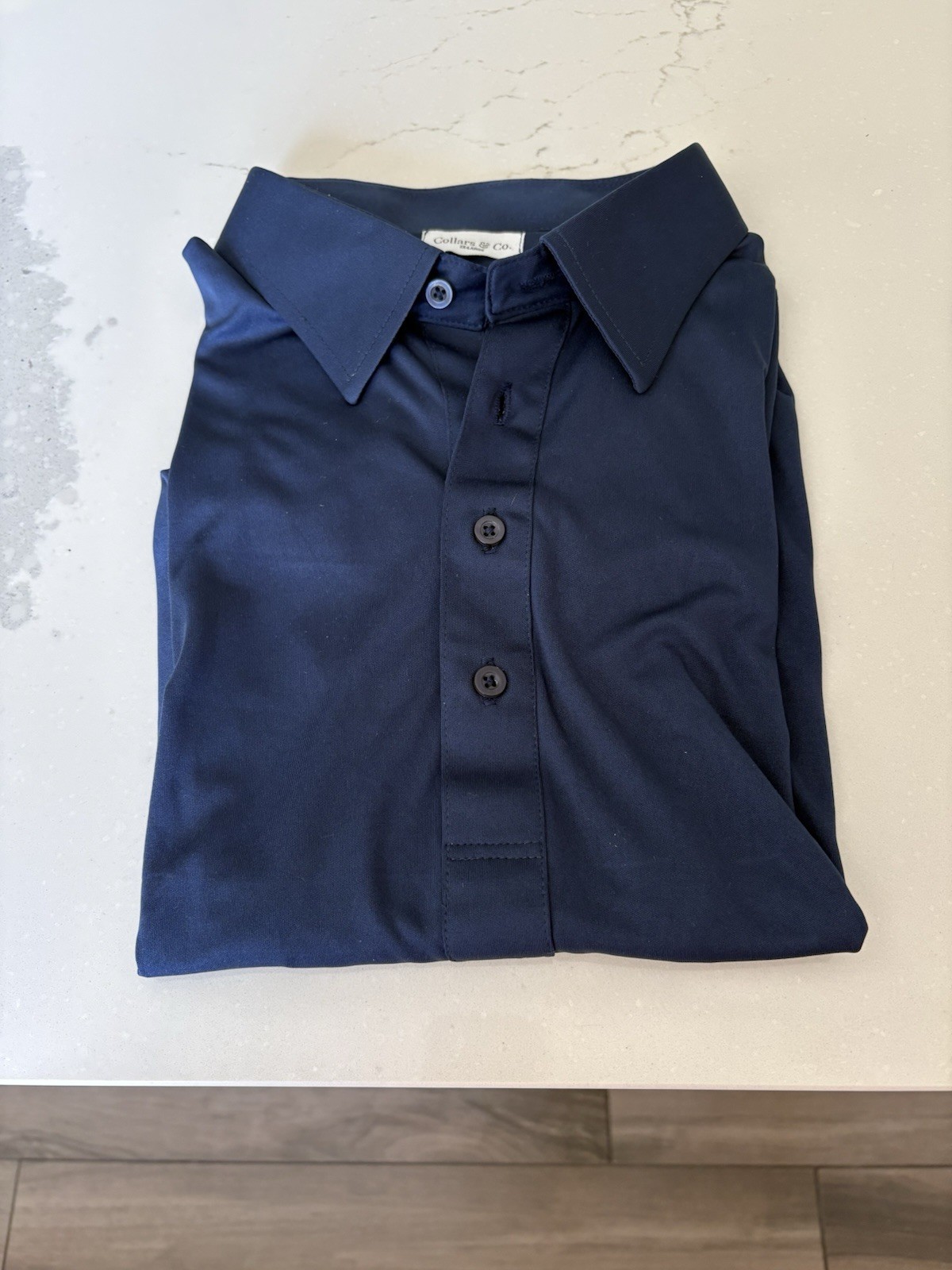 Collars And Co Polo Shirt Men’s 2XL in Navy Blue