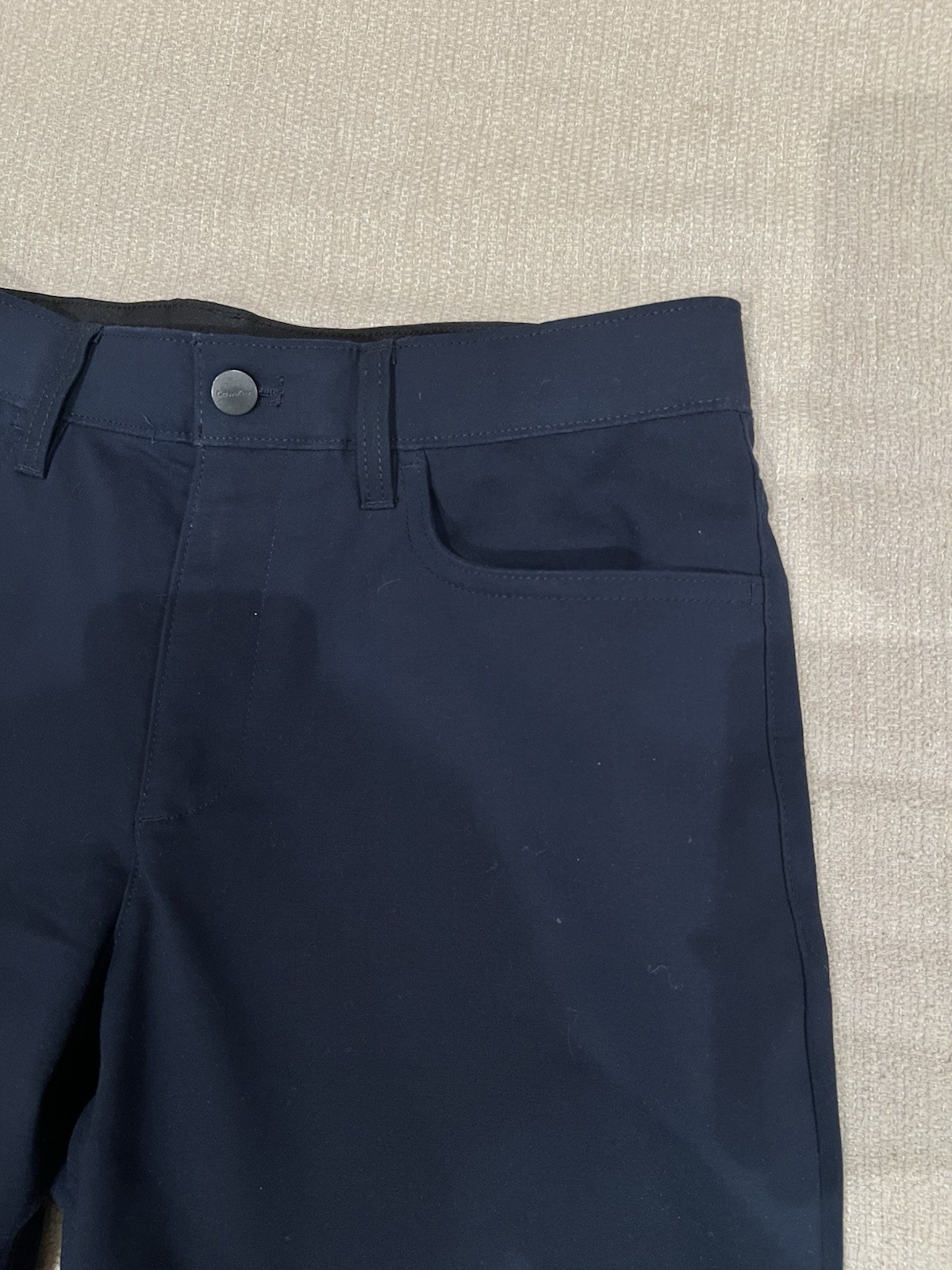 Calvin Klein Men’s Navy Blue 32×30 Straight Pants